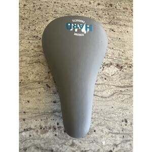 Haro BMX Bicyle Seat Gray 8 Inches By 6 Inches